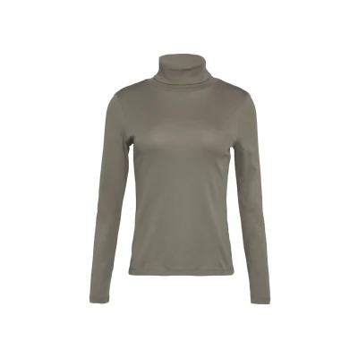 Abbildung von s.Oliver Langarmshirt, Damen, Größe: 46, Karamell