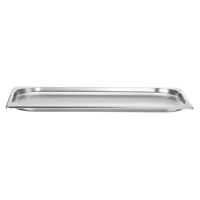 Abbildung von HENDI Gastronormbehälter, Temperaturbeständig von 40 bis 300C, Heissluftöfen Kühl und Tiefkühlschränken Chafing Dishes Bain Marie, 2,5L, GN 1/1, 530x325x(H)20mm, Edelstahl