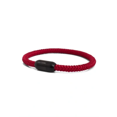 Abbildung von Akitsune Silva Armband, Herren, Größe: 17cm, Rot