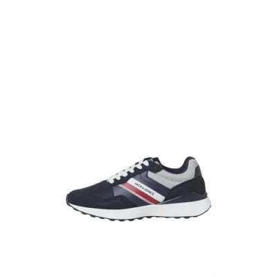 Abbildung von Jack &amp; Jones Jfwboston Combo Sneaker low, Herren, Größe: 42, Navy Schuhe