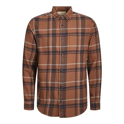 Abbildung von Jack &amp; Jones Premium Kariertes Hemd, Herren, Größe: Medium, Cambridge brown