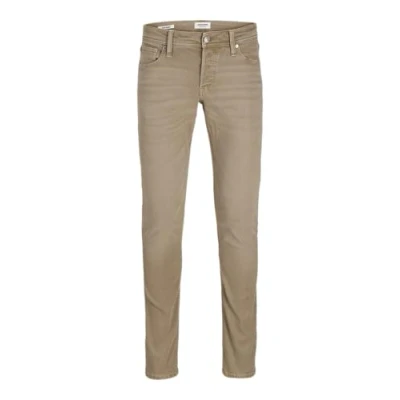 Abbildung von Jack &amp; Jones Jjiglenn Jjoriginal Jeans Straight Leg, Herren, Größe: 36x32, Moonbeam