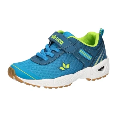 Abbildung von Lico Barney VS Hallenturnschuhe, Petrol/Blau/Lemon, 40 EU