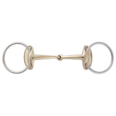 Abbildung von Stübben Trens Gebiss Golden Wings Sweet Iron 13,5cm