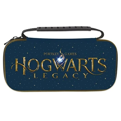 Abbildung von Freaks And Geeks Wizarding World Harry Potter Hogwarts Legacy 299281 XL Schutzhülle für Nintendo Switch, Switch OLED, Logo, Schwarz/Schiere Freude