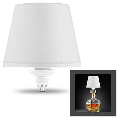 Abbildung von REV LAMPRUSCO Akku Flaschenlampe RGB Tischlampe kabellos 130lm 2W 4000mAh Flaschenlicht dimmbar in versch. Farben, P54 spritzwassergeschützt Touch Tischleuchte innen &amp; außen