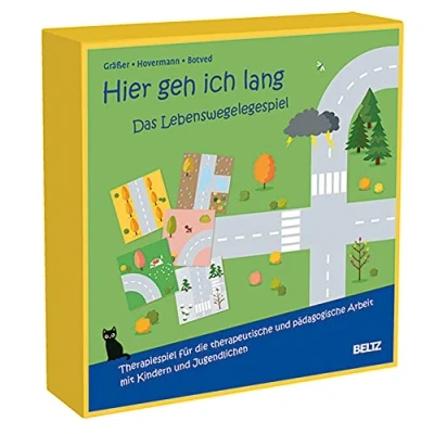 Abbildung von Hier geh ich lang Das Lebenswegelegespiel: Therapiespiel für die therapeutische und pädagogische Arbeit mit Kindern Jugendlichen. Von Melanie ... Eike Hovermann jun. (Beltz Therapiespiele)