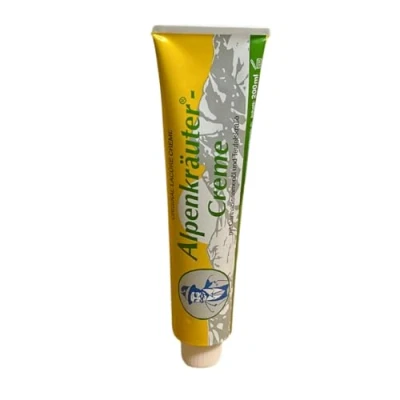 Abbildung von Alpenkräuter Creme Lacure mit Cannabisöl und Teufelskr