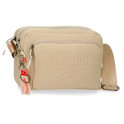 Abbildung von Reebok Noah Flat Umhängetasche Beige 19x13x3 cm Polyester