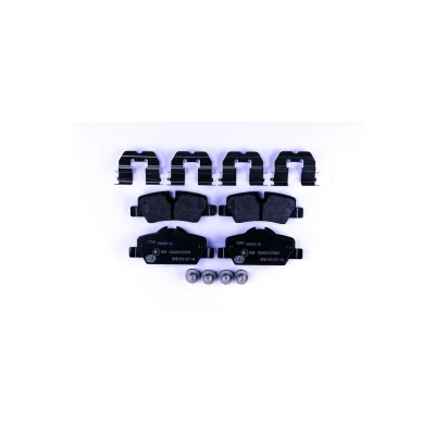 Abbildung von HELLA 8DB 355 021 481 Bremsbelagsatz für Verschleißwarnanzeiger vorbereitet mit Bremssattelschrauben Zubehör MINI: Hatchback, Convertible