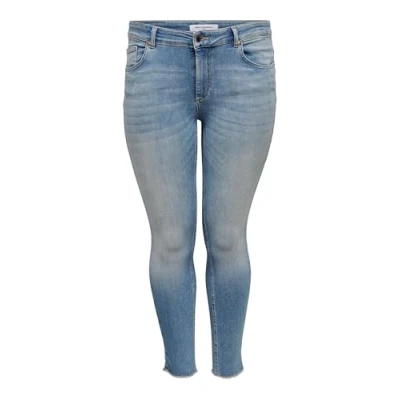 Abbildung von ONLY Carmakoma Carwilly Jeans Skinny Fit, Damen, Größe: 42x32, Light blue denim