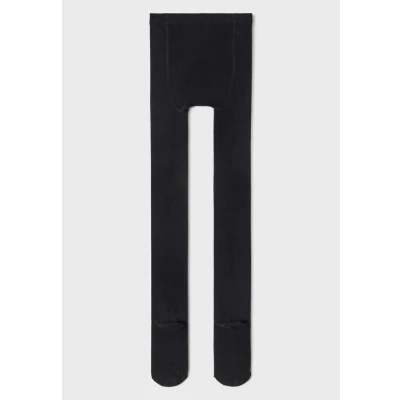 Abbildung von Name it Nknpantyhose Solid Unisex 2 PACK Strumpfhose für Kinder, Größe: 86/92, Black