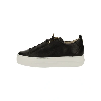 Abbildung von Paul Green Sneaker low, Damen, Größe: 37, Schwarz/gold Schuhe