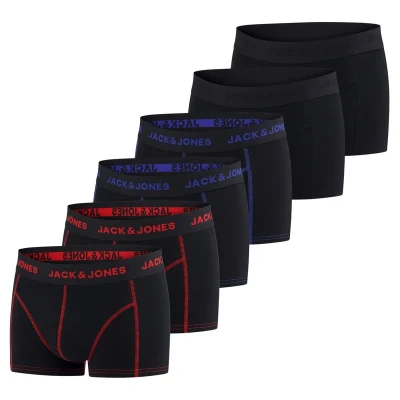 Abbildung von Jack &amp; Jones 6 PACK Panties, Herren, Größe: XL, Black