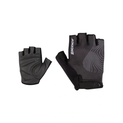 Abbildung von Ziener Damen CLENI Fahrrad /Mountainbike /Radsport Handschuhe Kurzfinger atmungsaktiv/dämpfend, Black, 8