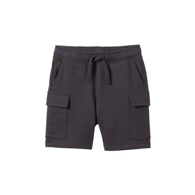 Abbildung von TOM TAILOR Jungen Kinder Sweat Cargo Shorts, coal grey, 92/98