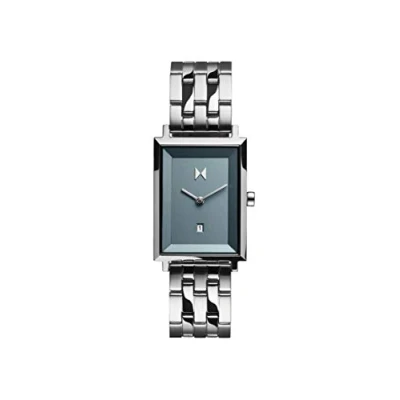 Abbildung von MVMT Analog Quarzuhr für Damen Kollektion Signature Square mit Edelstahl oder Lederarmband