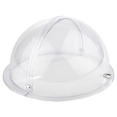 Abbildung von APS Rolltop Haube, Abdeckung, Büffethelfer, transparente Haube aus SAN, 38 x cm, 20 cm Höhe