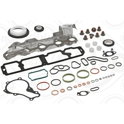 Abbildung von ELRING 928.950 Dichtungsvollsatz, Motor mit Ventilschaftabdichtung, Wellendichtring Kurbelwelle, ohne Zylinderkopfdichtung CITROËN: C3 II
