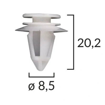 Abbildung von ROMIX B23171 Clip