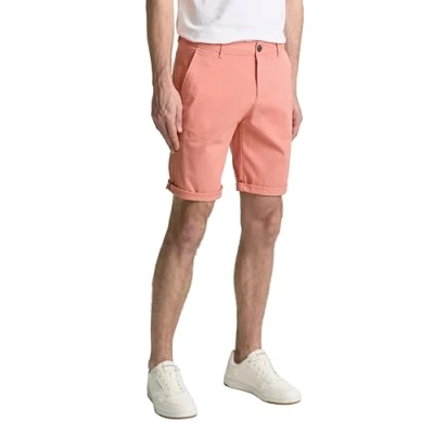 Abbildung von TOM TAILOR Cargo Shorts mit Taschen, beige Triangle Print, 29