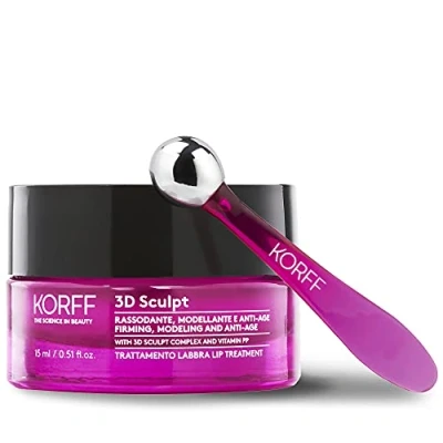 Abbildung von KORFF 3D Sculpt Lippenbehandlung, Textur Creme, straffende Wirkung, Volumen, Anti Aging Formel, 15 ml