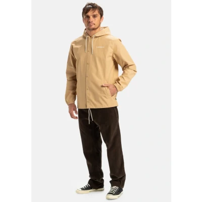 Abbildung von Quiksilver RAIN Cloud Track Regenjacke / wasserabweisende Jacke, Herren, Größe: XL, Khaki