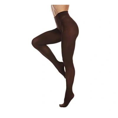 Abbildung von Frola Nur die Damen Strumpfhose 80 Den Blickdicht Microfaser Weich Damenstrumpfhose (L/XL, Kaffee)