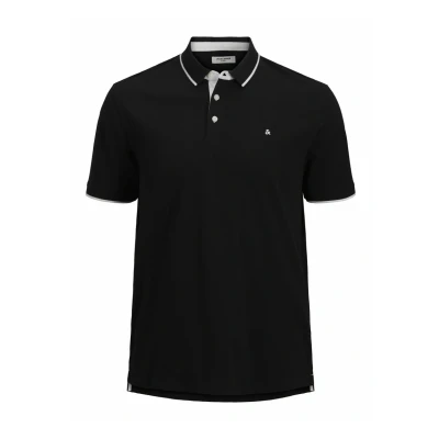 Abbildung von JACK &amp; JONES Male Poloshirt Plus Size Einfarbig