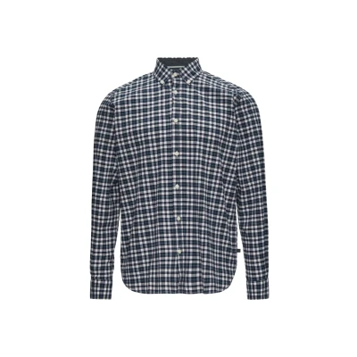 Abbildung von s.Oliver Regular FIT Kariertes MIT Buttondownkragen Hemd, Herren, Größe: XL, Weiß
