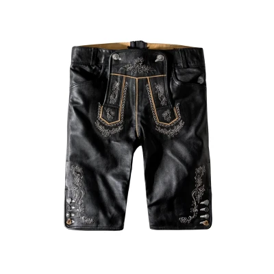 Abbildung von Stockerpoint Lederhose, Damen, Größe: 38, Black nappa