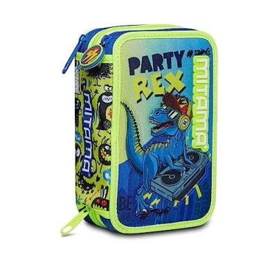 Abbildung von Mitama ASTUCCIO 3 Zip, Kinder und Jungen Reissverschluss ETUI, Mehrfarbig, Taglia Unica
