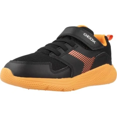 Abbildung von Geox Sprintye Sneaker low für Kinder, Größe: 31, Black orange Schuhe