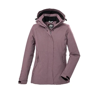 Abbildung von killtec Damen Funktionsjacke/Outdoorjacke mit abzippbarer Kapuze KOW 37 WMN JCKT, malve, 42, 39702 000