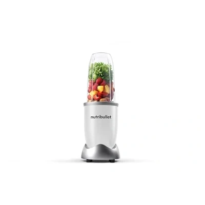 Abbildung von nutribullet Pro, 900 Watt Leistung, Einfach und schnell in der Anwendung, Kompakt, Leicht zu reinigen, Mit 700 ml Becher, Smoothiemixer, Smoothie Maker, Elektrischer Mixer, NB904W