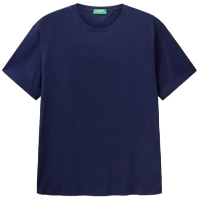 Abbildung von United Colors of Benetton Herren 3p7xu1058 T Shirt, blau, Medium