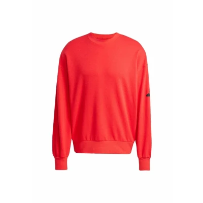 Abbildung von adidas Sportswear Essentials Loose FIT 3 BAR LOGO Sweatshirt, Herren, Größe: XS, Warm clay white