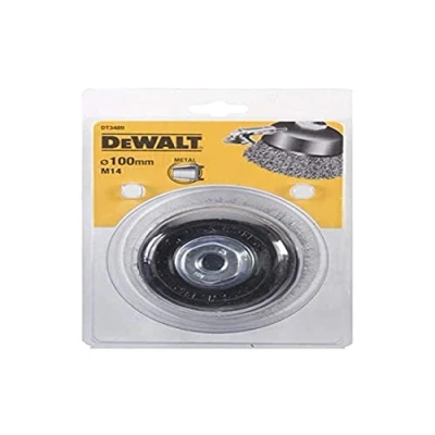 Abbildung von DeWalt DT3489 QZ Cepillo de copa alambre ondulado