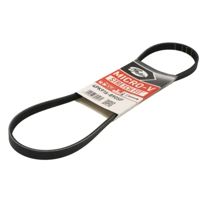 Abbildung von GATES Micro V Stretch Fit 4PK916 890SF Keilrippenriemen 917 4 PA (Polyamid), EPDM (Ethylen Propylen Dien Kautschuk) RENAULT: Kangoo II Express