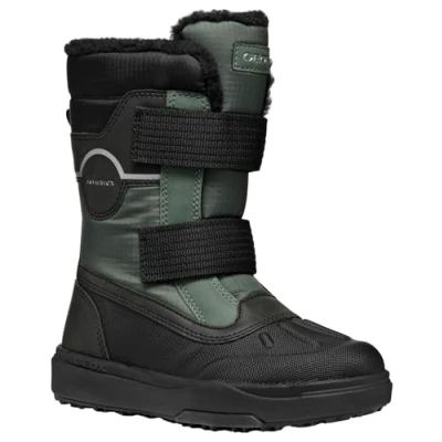 Abbildung von Geox Bunshee PG BOY ABX Snowboot/Winterstiefel für Kinder, Größe: 35, Dark green/black Schuhe