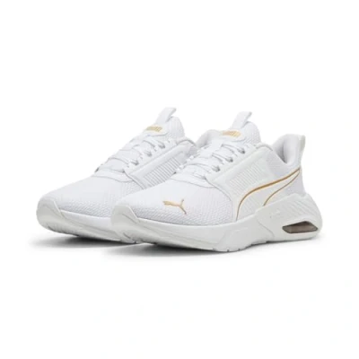 Abbildung von PUMA Unisex X Cell NOVA FS Straßen Laufschuh, White Gold, 38.5 EU