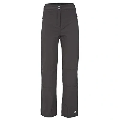 Abbildung von Trespass Squidge II, Black, M, Wasserdichte Softshellhose für Damen, Medium, Schwarz