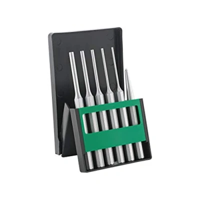 Abbildung von STAHLWILLE 105 108/6 Splinttreiber und Körnersatz 6 teilig Made in Germany