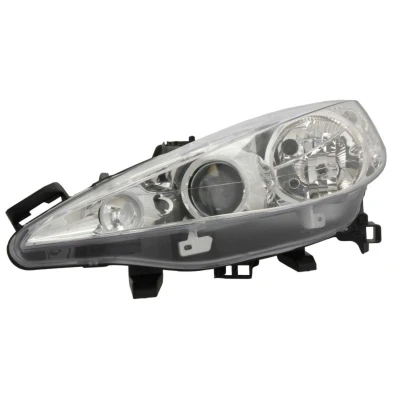 Abbildung von TYC 20 1062 05 2 Scheinwerfer links H7/H1/H7 mit Abbiegelicht für Rechtsverkehr Elektromotor PEUGEOT: 207 Hatchback, SW