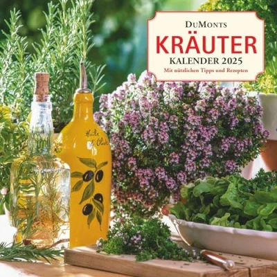 Abbildung von DuMonts Kräuter Kalender 2025 Broschürenkalender Mit Texten und Rezepten Format 30 x cm: nützlichen Tipps