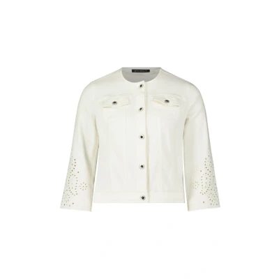 Abbildung von Betty Barclay MIT 3/4 ARM Jeansjacke, Damen, Größe: 38, Rohweiß