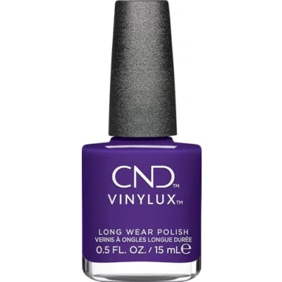 Abbildung von CND Nagellack Vinylux Battle Royal Nr.484 lila kratzfest &amp; schnelltrocknend Queen Tessential collection Original