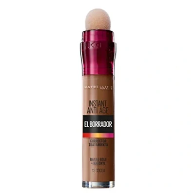 Abbildung von Maybelline New York Borrador Ojos Tono 13 Cocoa Corrector De Ojeras, Bolsas E Imperfecciones Pieles Muy Oscuras 6Ml