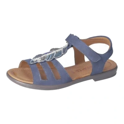 Abbildung von Ricosta Riemensandalette für Kinder, Größe: 36, Blue Schuhe