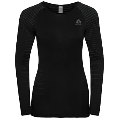Abbildung von Odlo Damen Funktionsunterwäsche Langarm Shirt PERFORMANCE LIGHT, black, XS